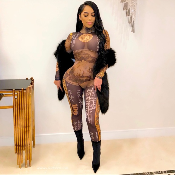 Women see through jumpsuit size medium going fast only one left - Picture 1 of 2